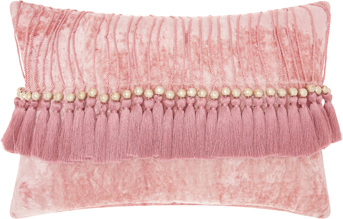 Sofia CS018 Rose 14" x 20" Throw Pillows