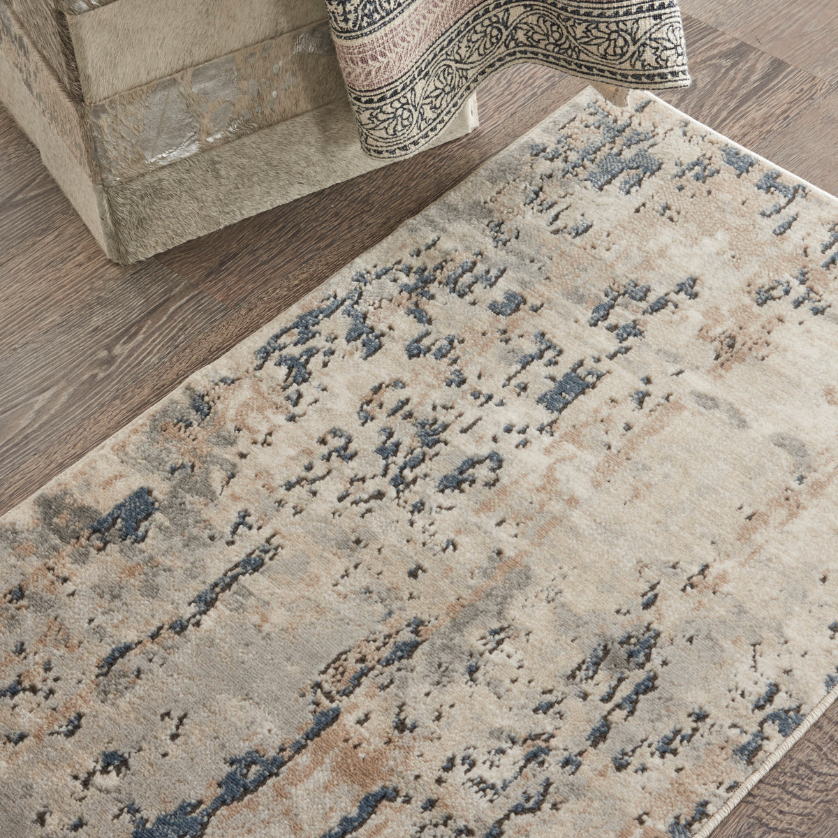 Quarry QUA01 Beige Grey Rug