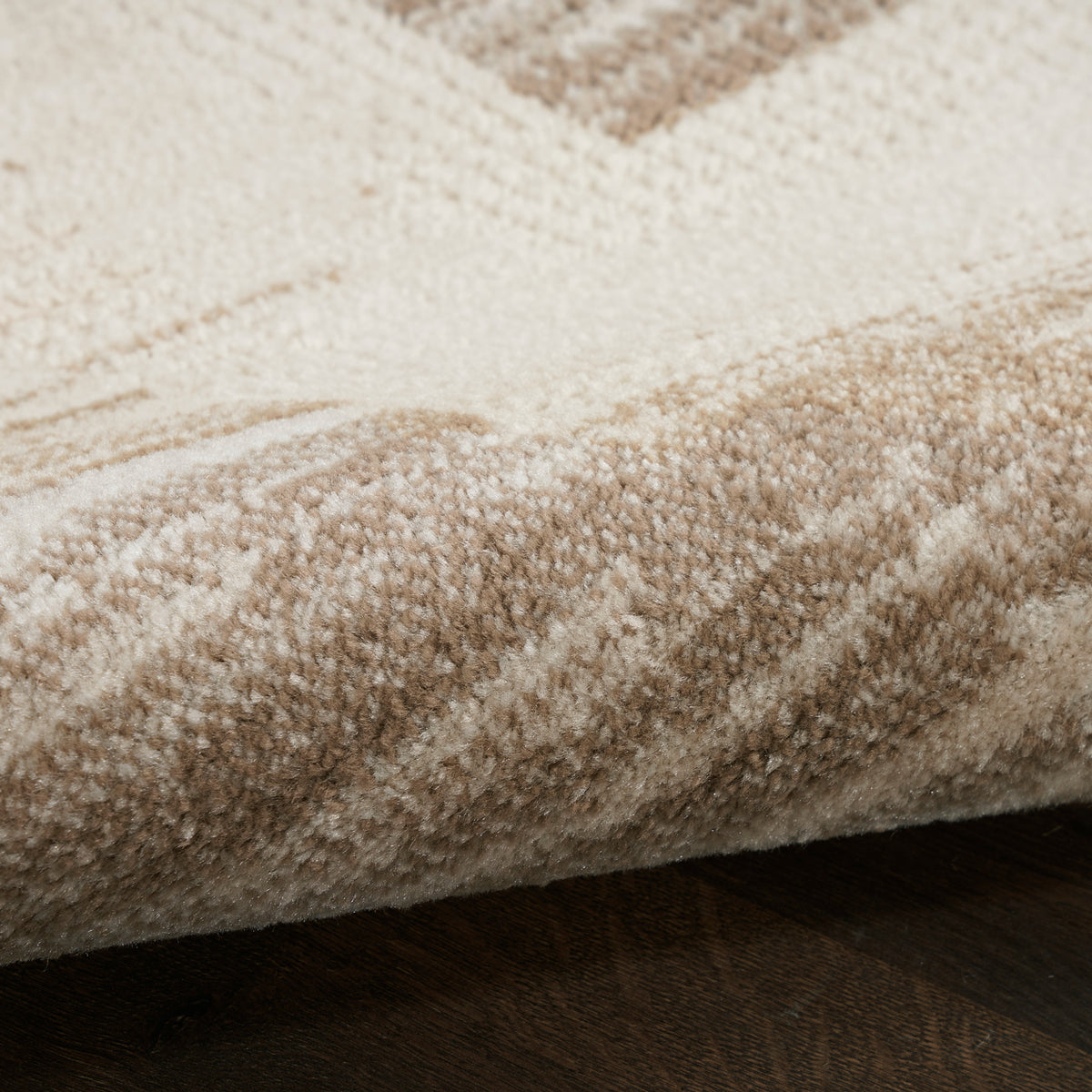 Serenity Home SRH07 Mocha Ivory Rug