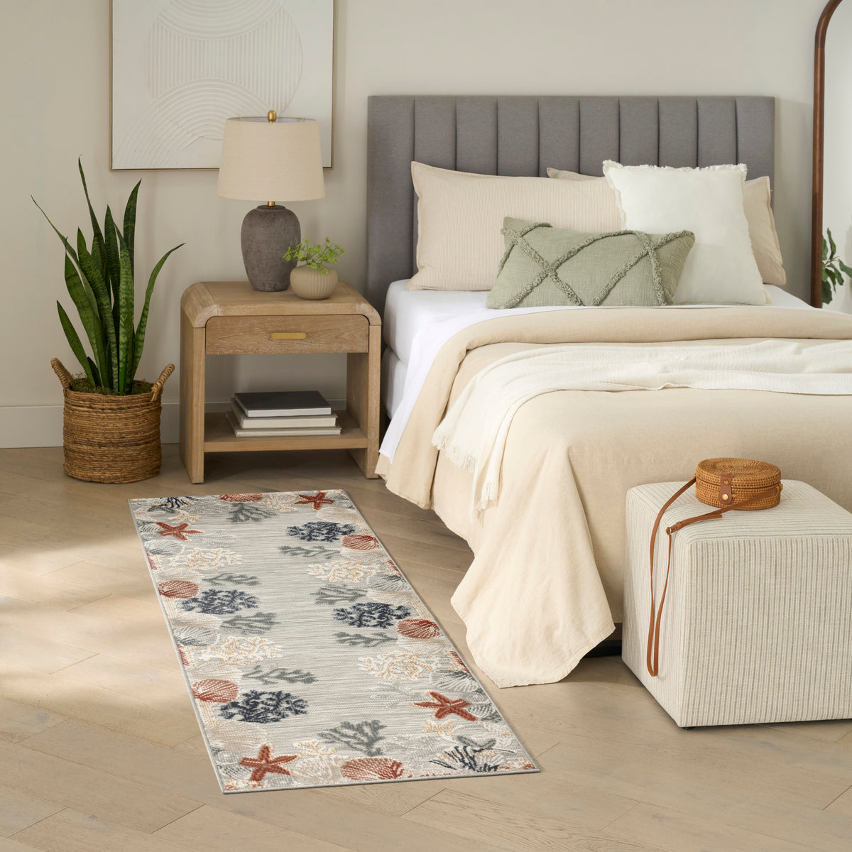 Suncoast SNC04 Grey Multicolor Rug