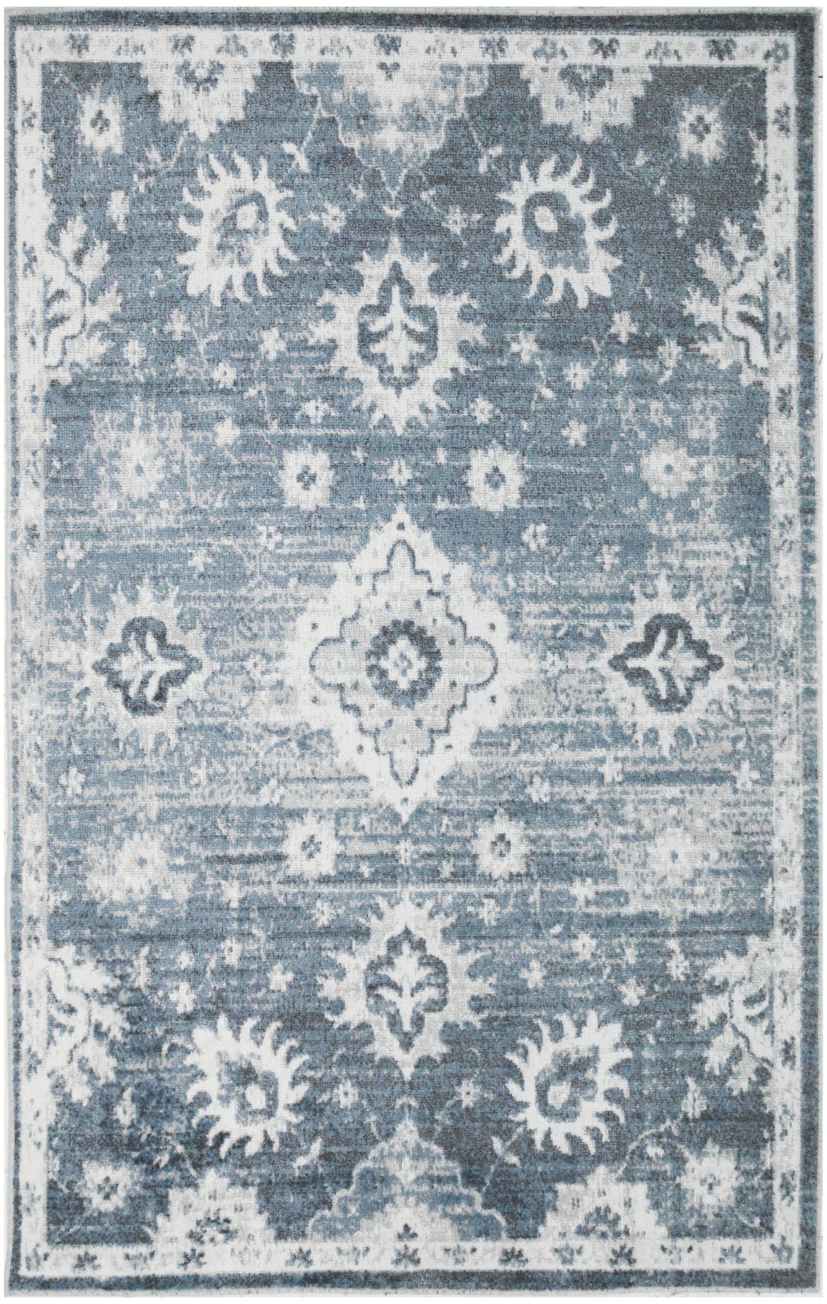 Astra Machine Washable ASW19 Denim Rug