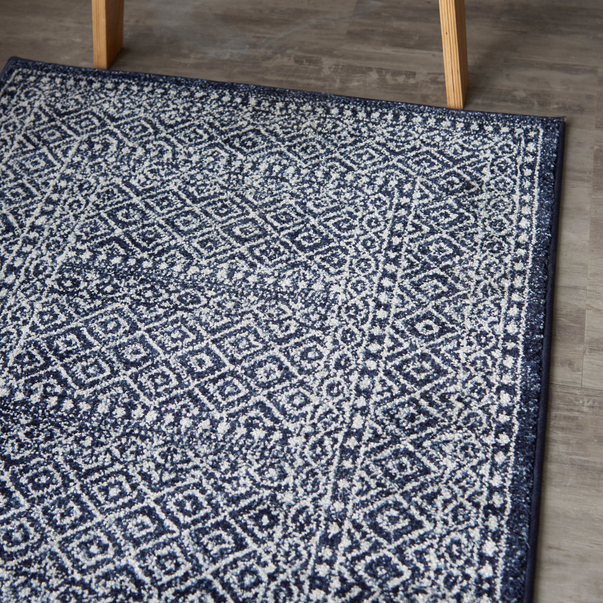 Palermo PMR04 Navy/Grey Rug