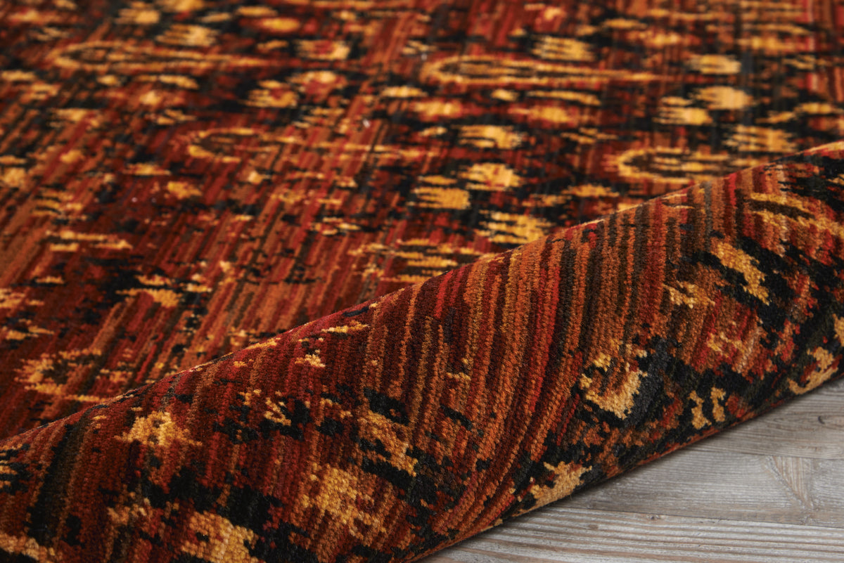 Rhapsody RH014 Flame Rug