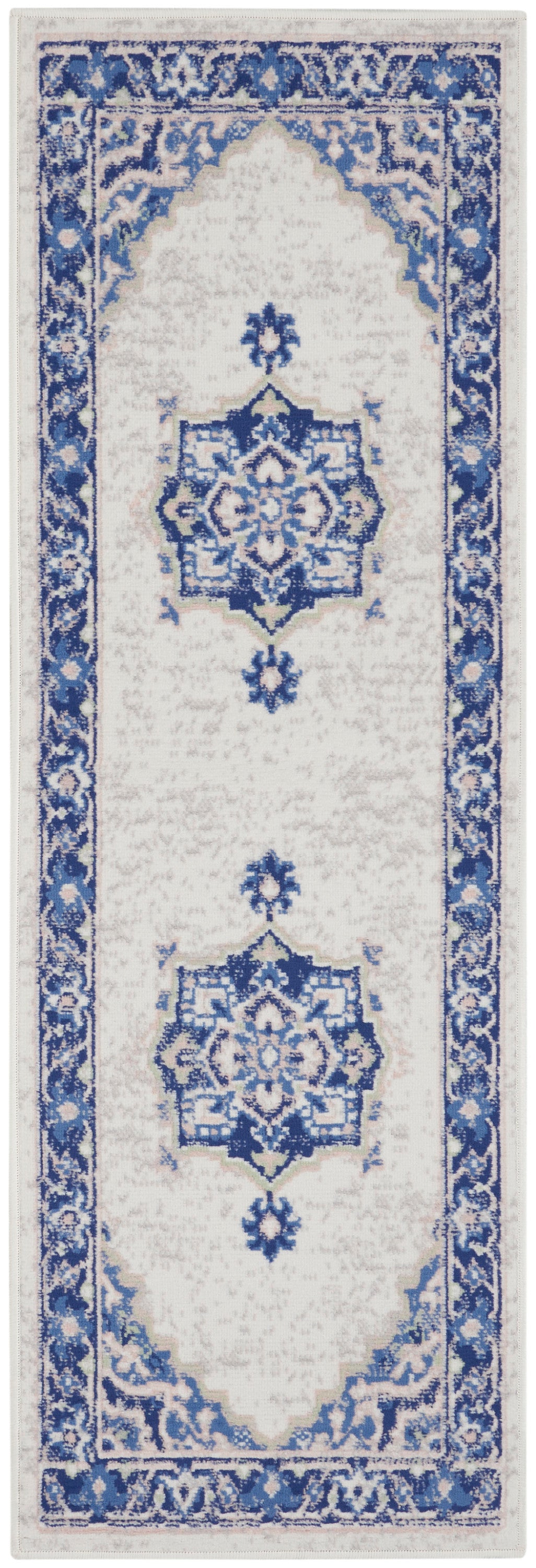 Whimsicle WHS03 Ivory Blue Rug