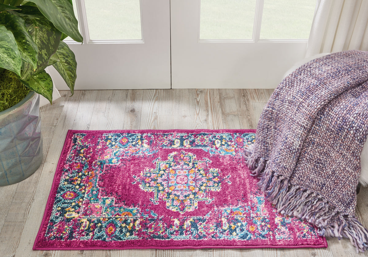 Passion PSN03 Fuchsia Rug