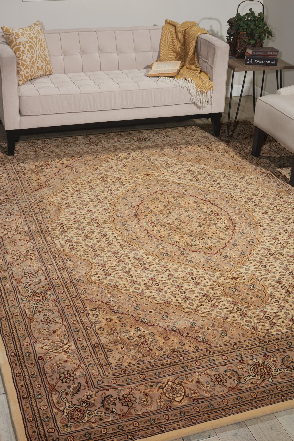 Nourison 2000 2240 Beige Rug