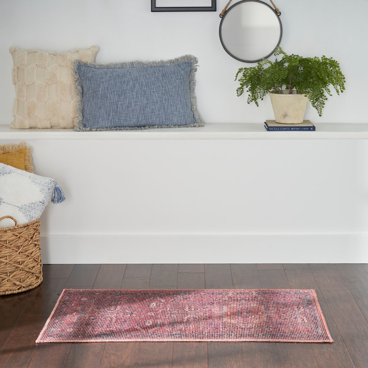 New Concept Washables SR102 Brick Rug
