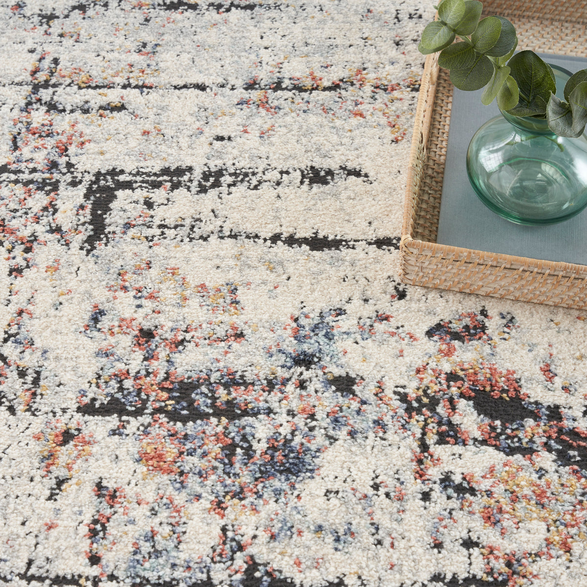 Motion MTT05 Ivory Multicolor Rug
