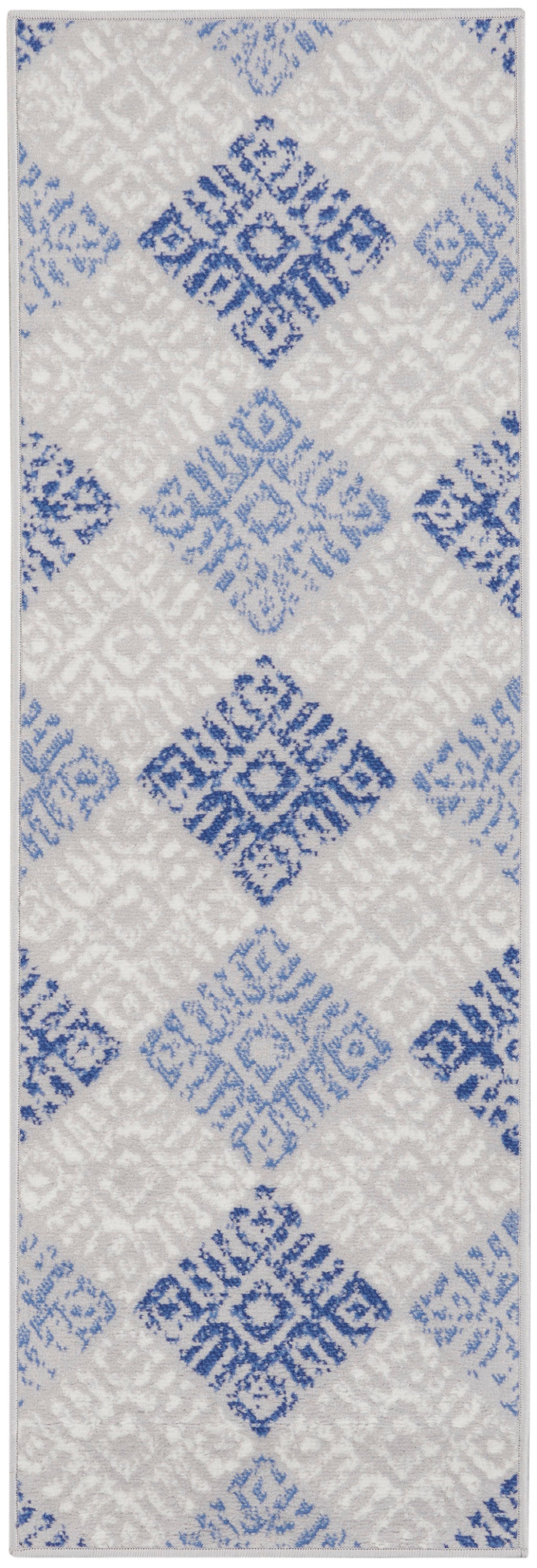 Whimsicle WHS18 Grey Blue Rug