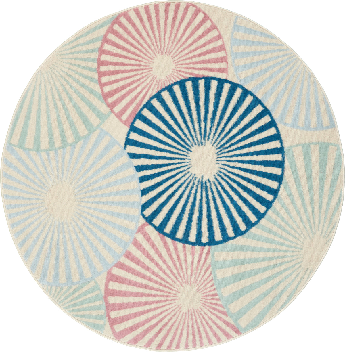 Grafix GRF20 Ivory Multicolor Rug