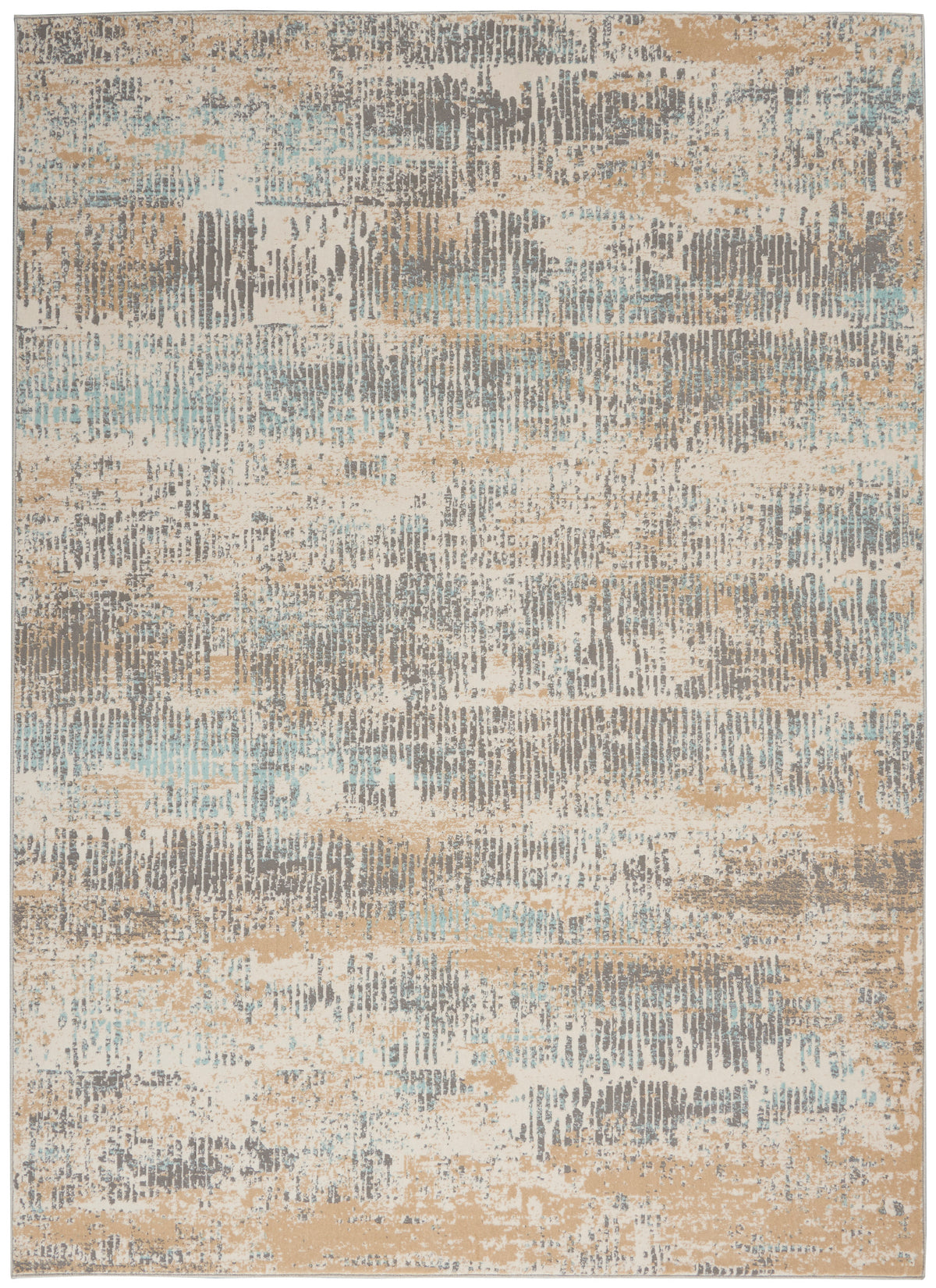 MA90 Uptown UPT03 Beige Aqua Rug