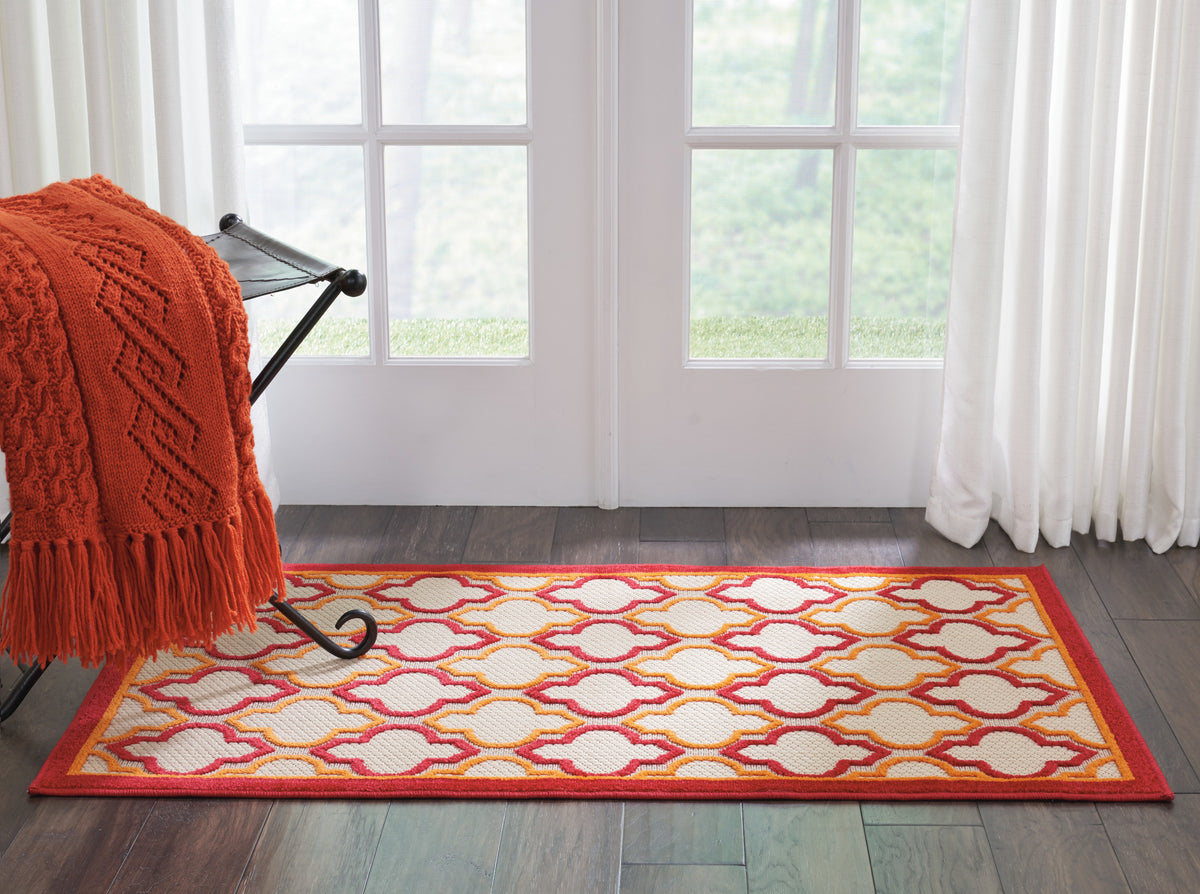 Aloha ALH06 Red Rug