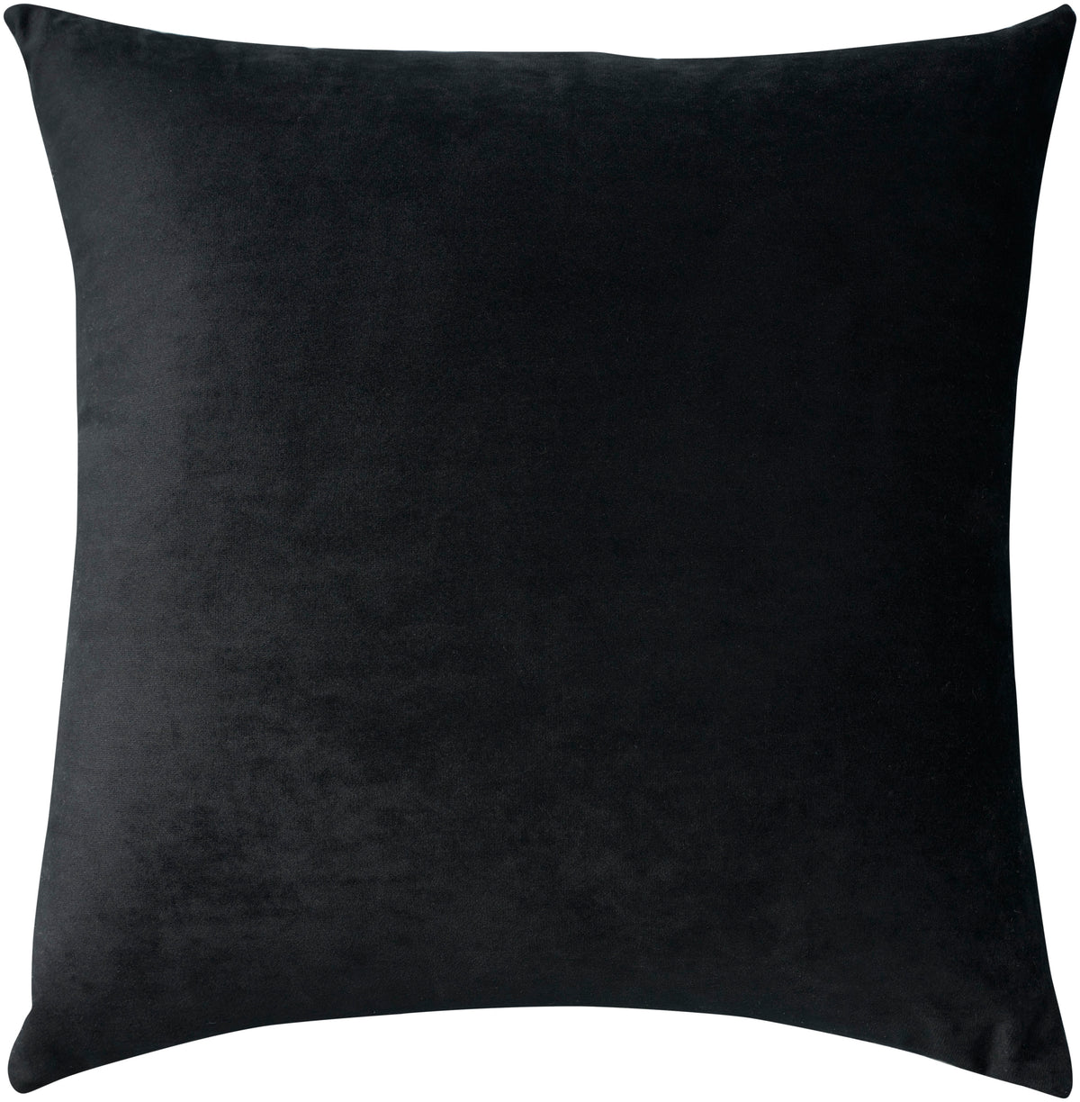 Sofia L3028 Black 18" x 18" Throw Pillows