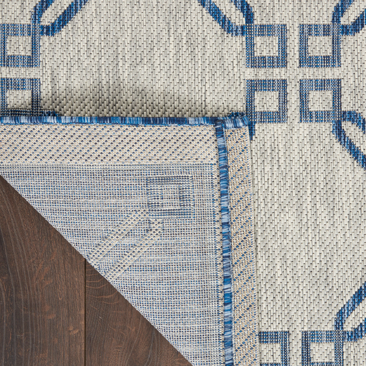 Country Side CTR02 Ivory Blue Rug