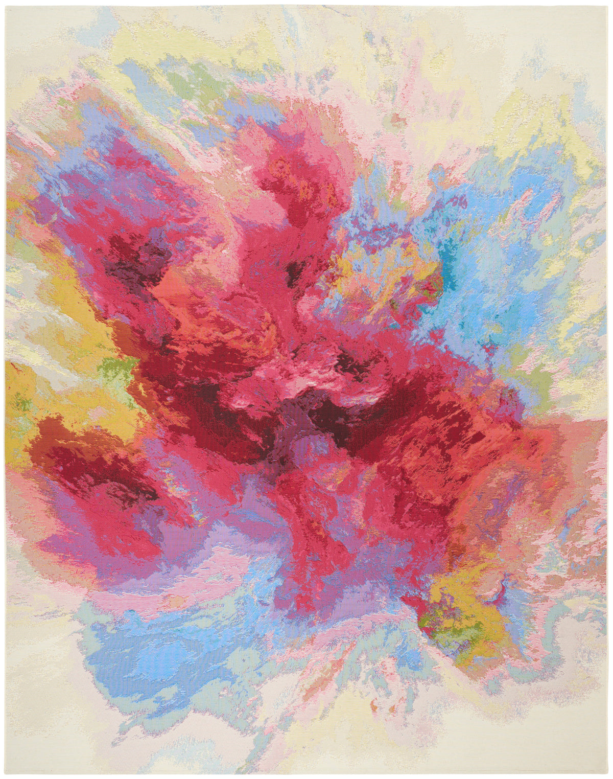 Color Splash CSP08 Ivory Multicolor Rug
