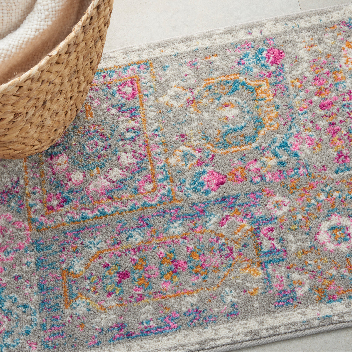 Passion PSN37 Grey Multicolor Rug