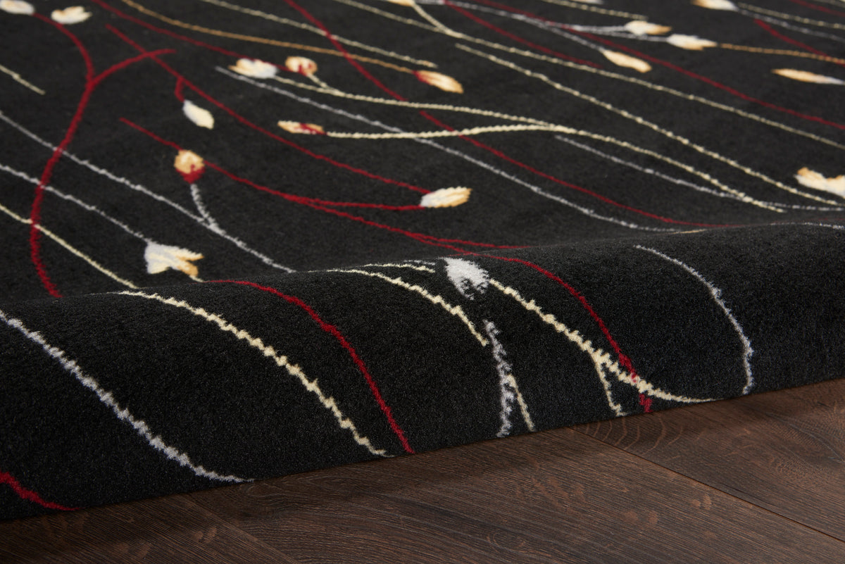 Grafix GRF15 Black Rug