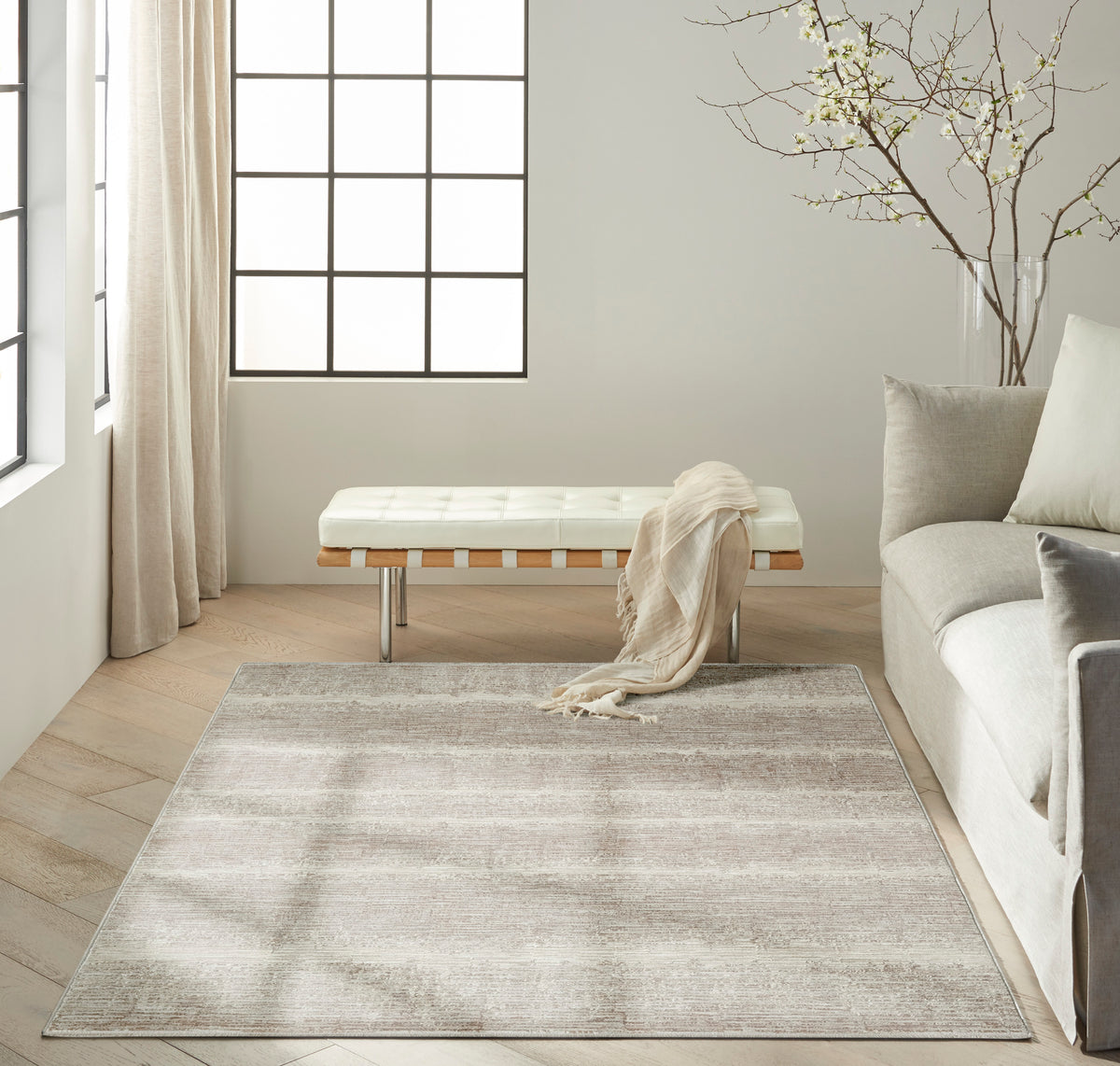 CK079 Notes NOT06 Ivory Grey Rug