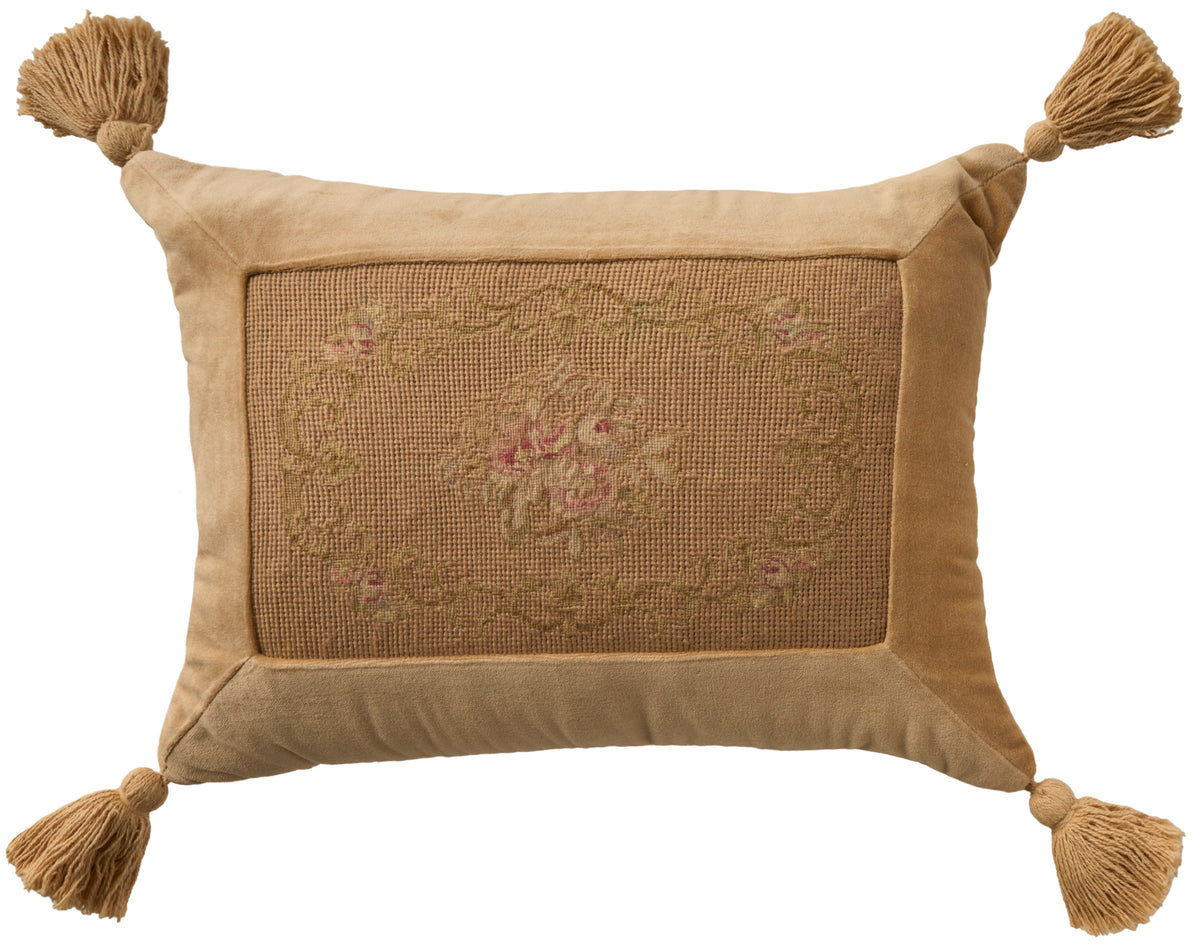 Vintage Pillow VAN14 Blush 14" x 18" Throw Pillows