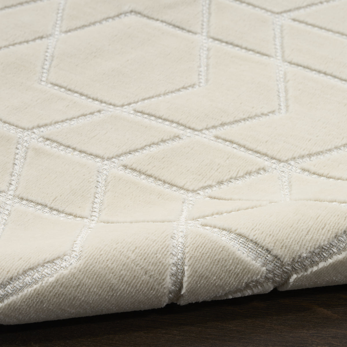 Washable Charm WCH01 Ivory Rug