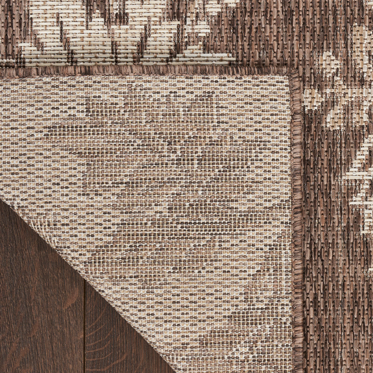 Garden Oasis GOA03 Mocha Rug