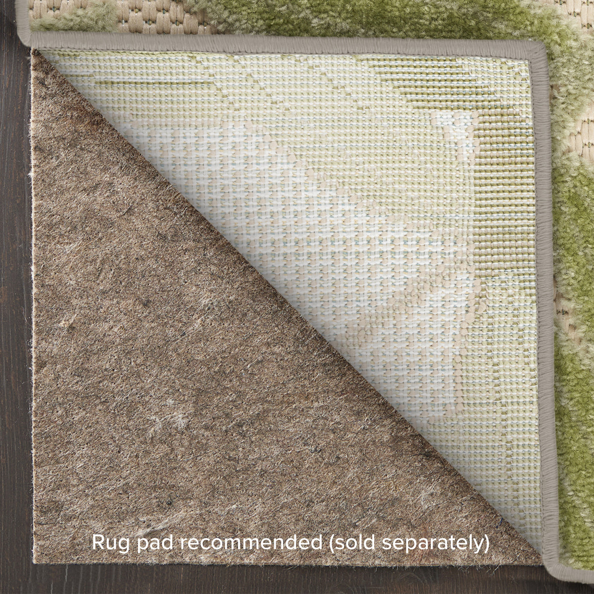 Aloha ALH18 Ivory Green Rug