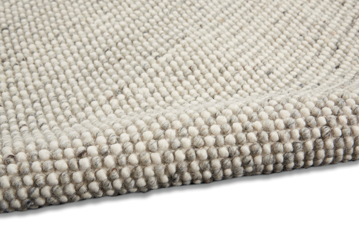 Textured Dots CK80 Silver Rug