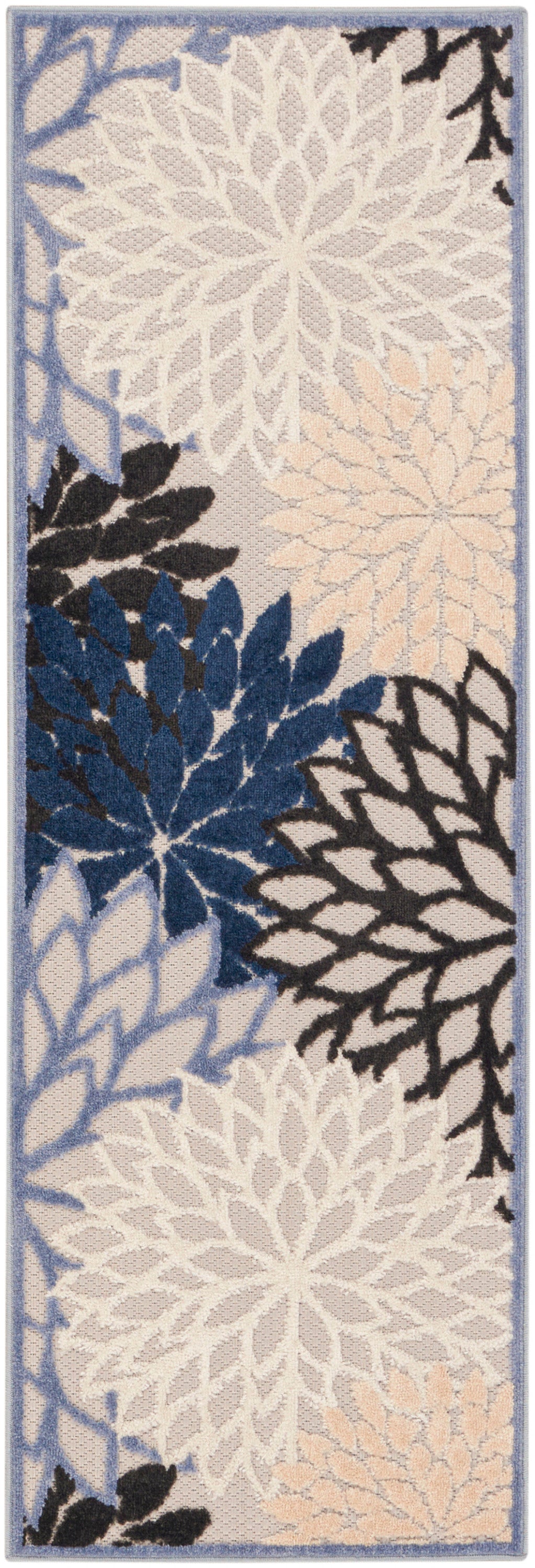 Aloha ALH05 Blue Multicolor Rug
