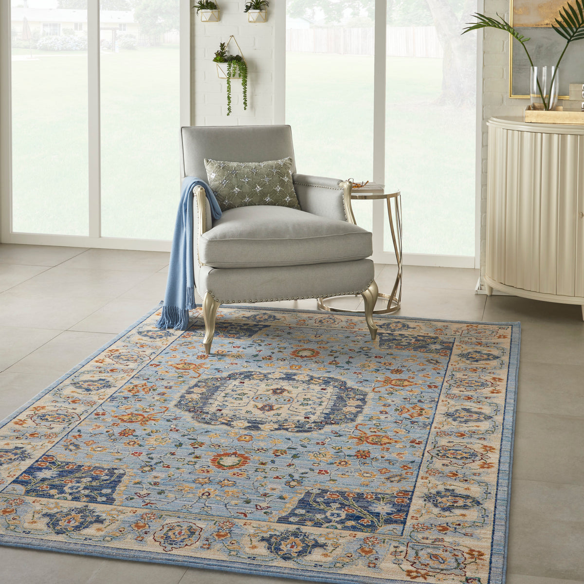 Majestic MST03 Light Blue Rug