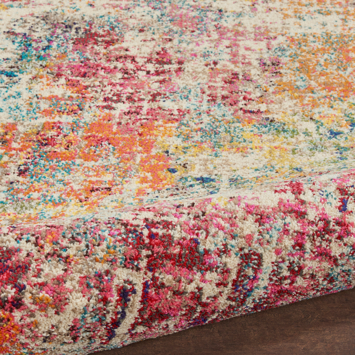 Celestial CES13 Pink Multicolor Rug