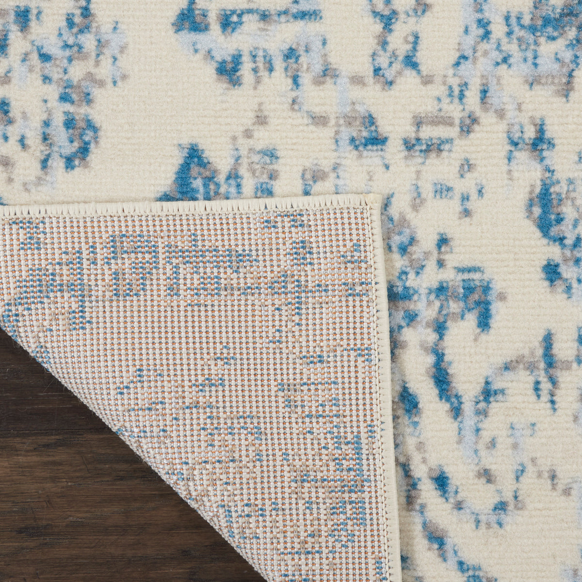 Jubilant JUB09 Ivory Blue Rug