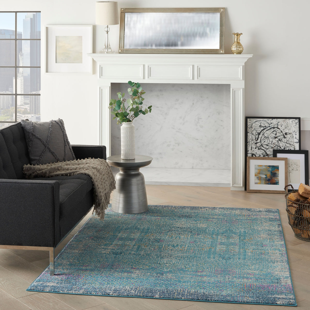 Passion PSN38 Blue Rug
