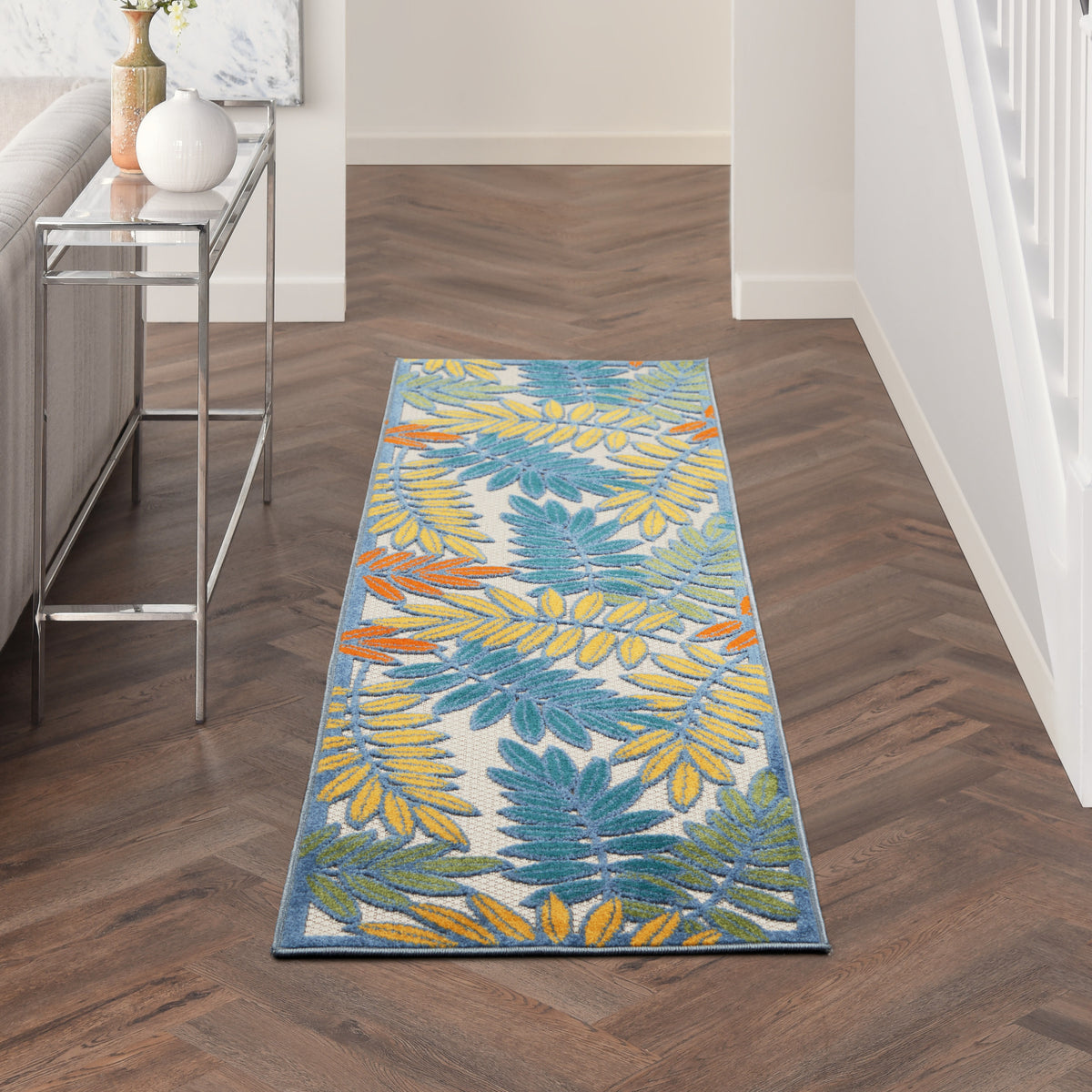 Aloha ALH18 Ivory Multicolor Rug