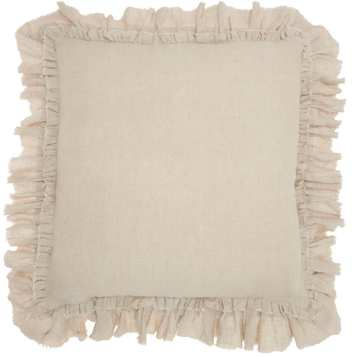Sofia GE901 Natural 24" x 24" Throw Pillows