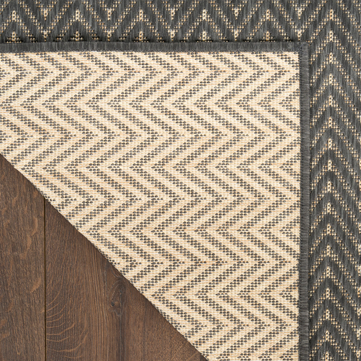 Horizon Indoor/Outdoor HOZ02 Charcoal Rug