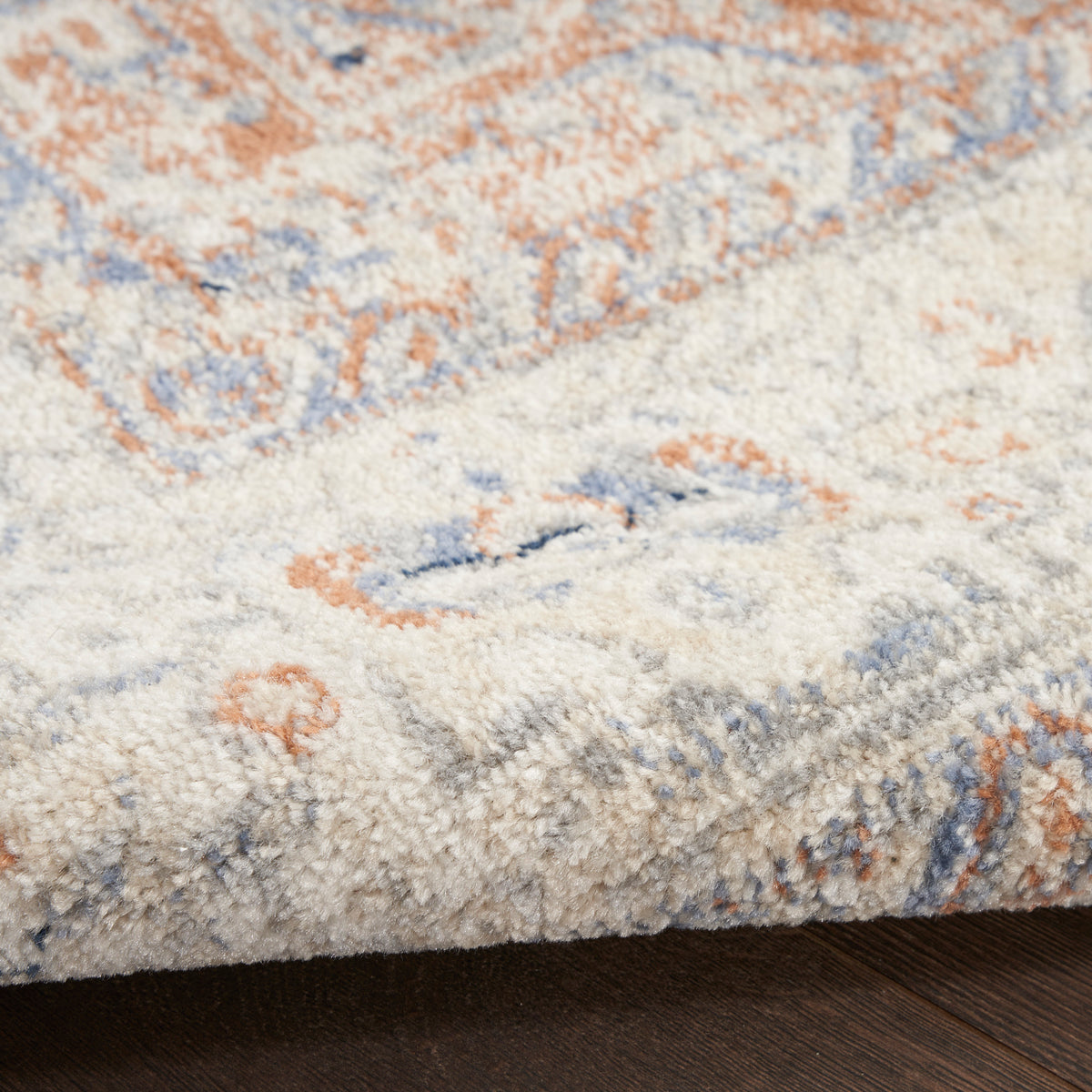 Nourison Essentials Persian NRE07 Beige Blue Rug