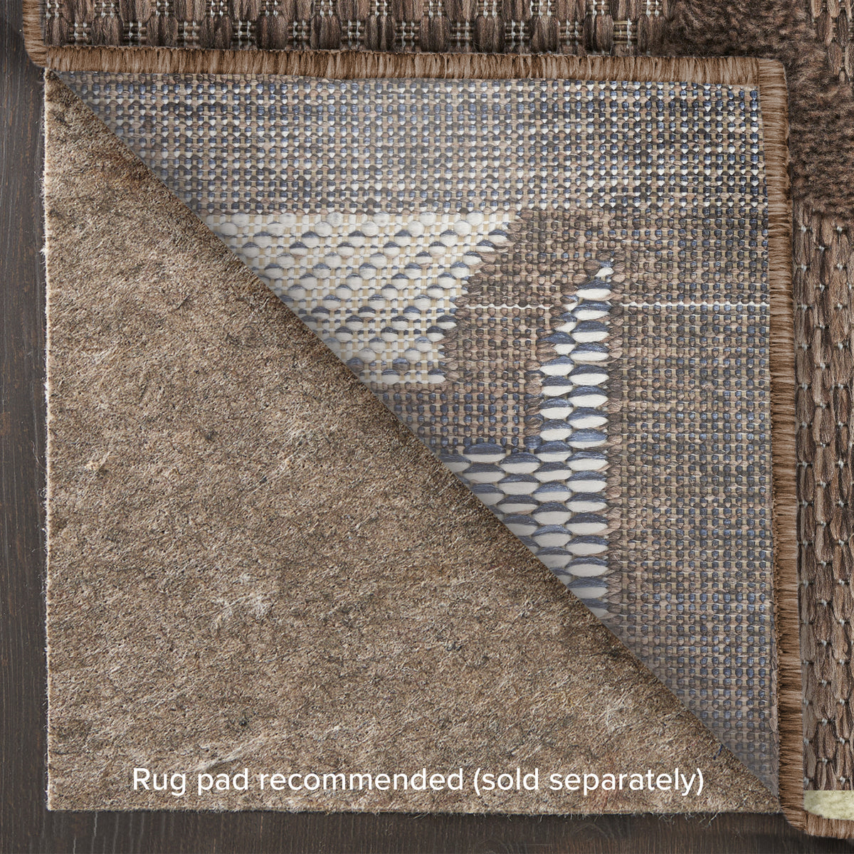 Easy Care NES01 Brown Rug