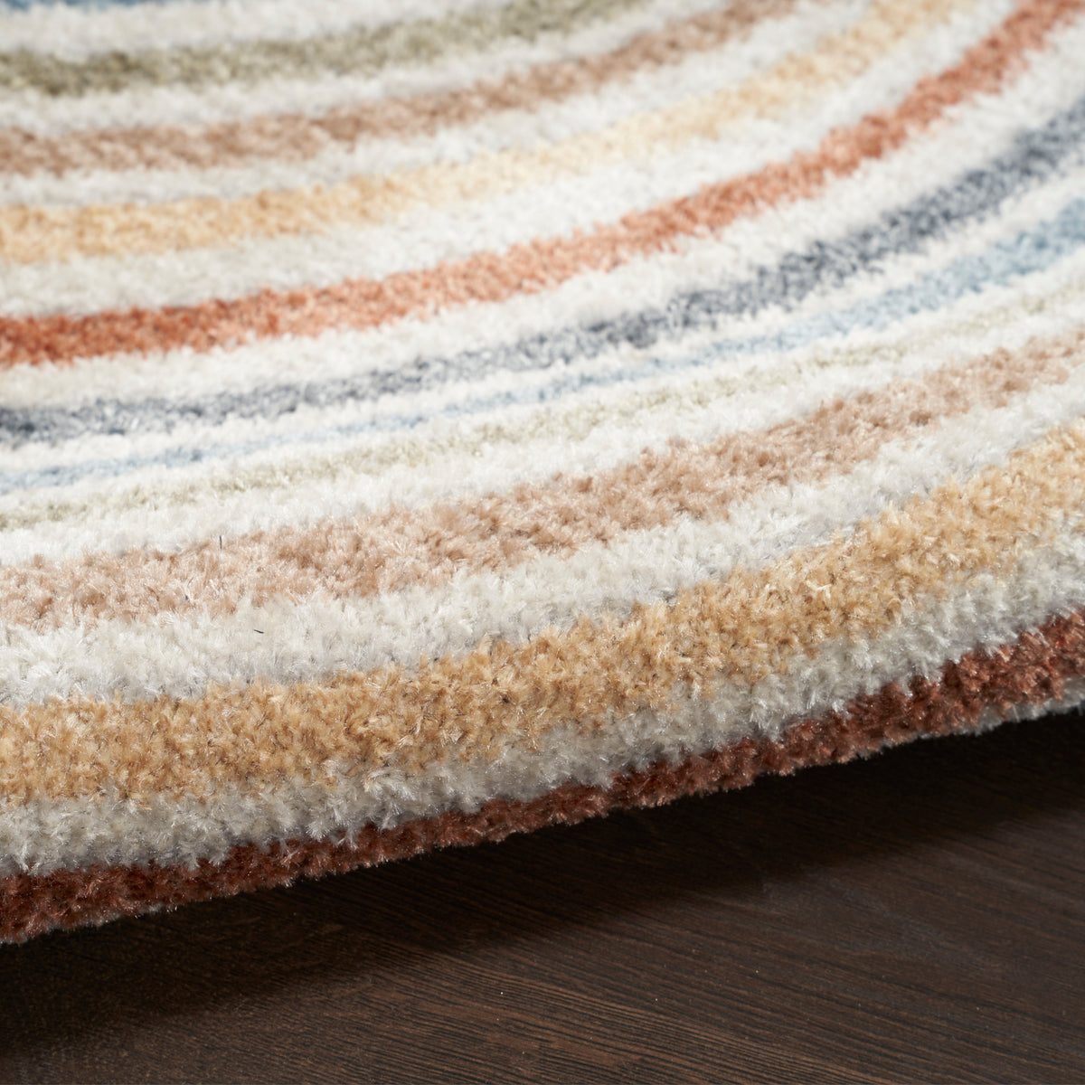 Astra Machine Washable ASW08 Ivory Multicolor Rug