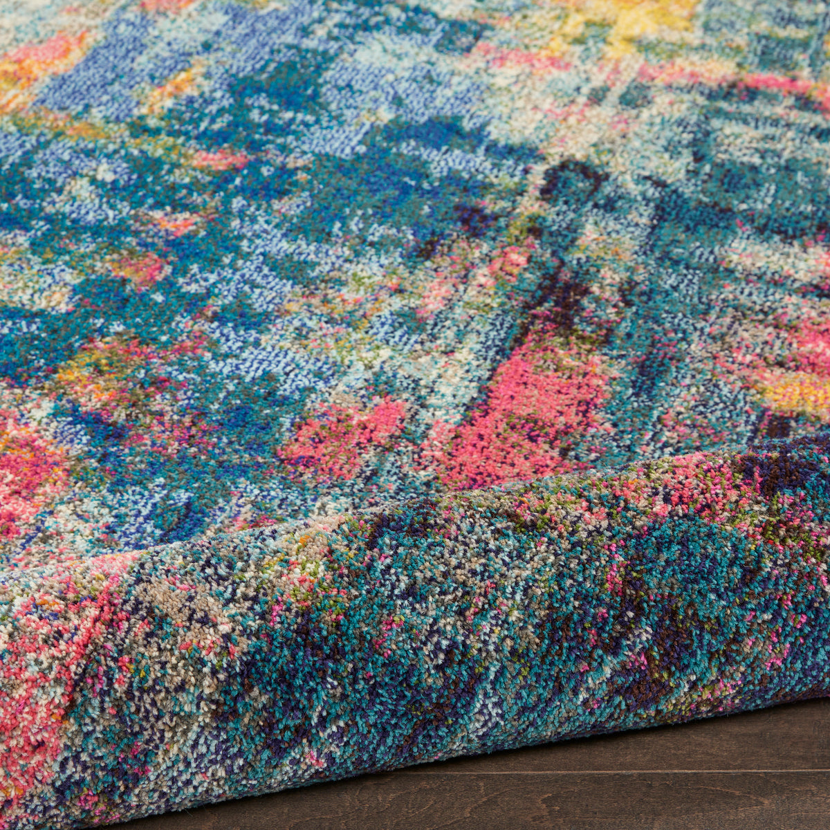 Celestial CES09 Blue Yellow Rug