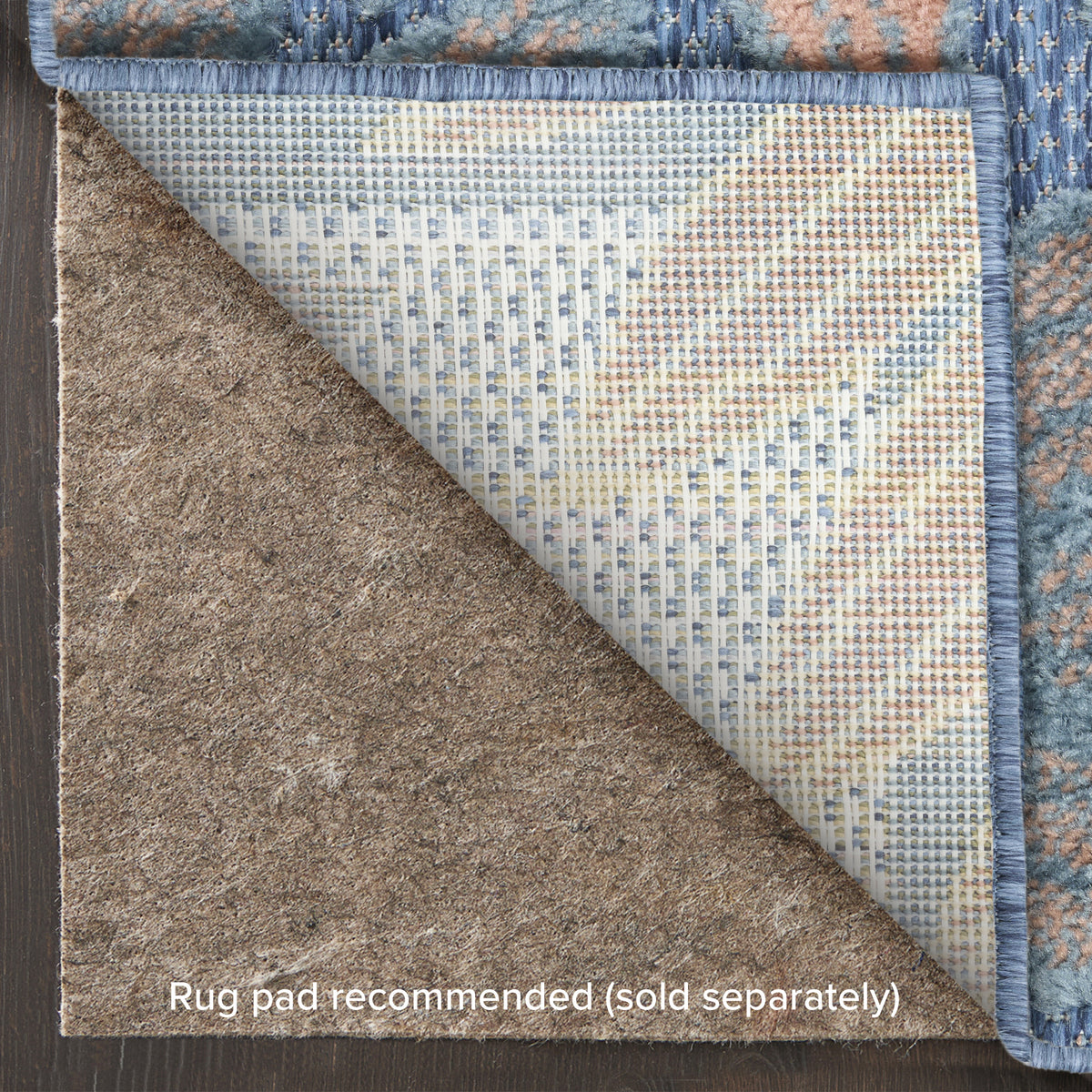 Aloha ALH18 Blue Rose Rug
