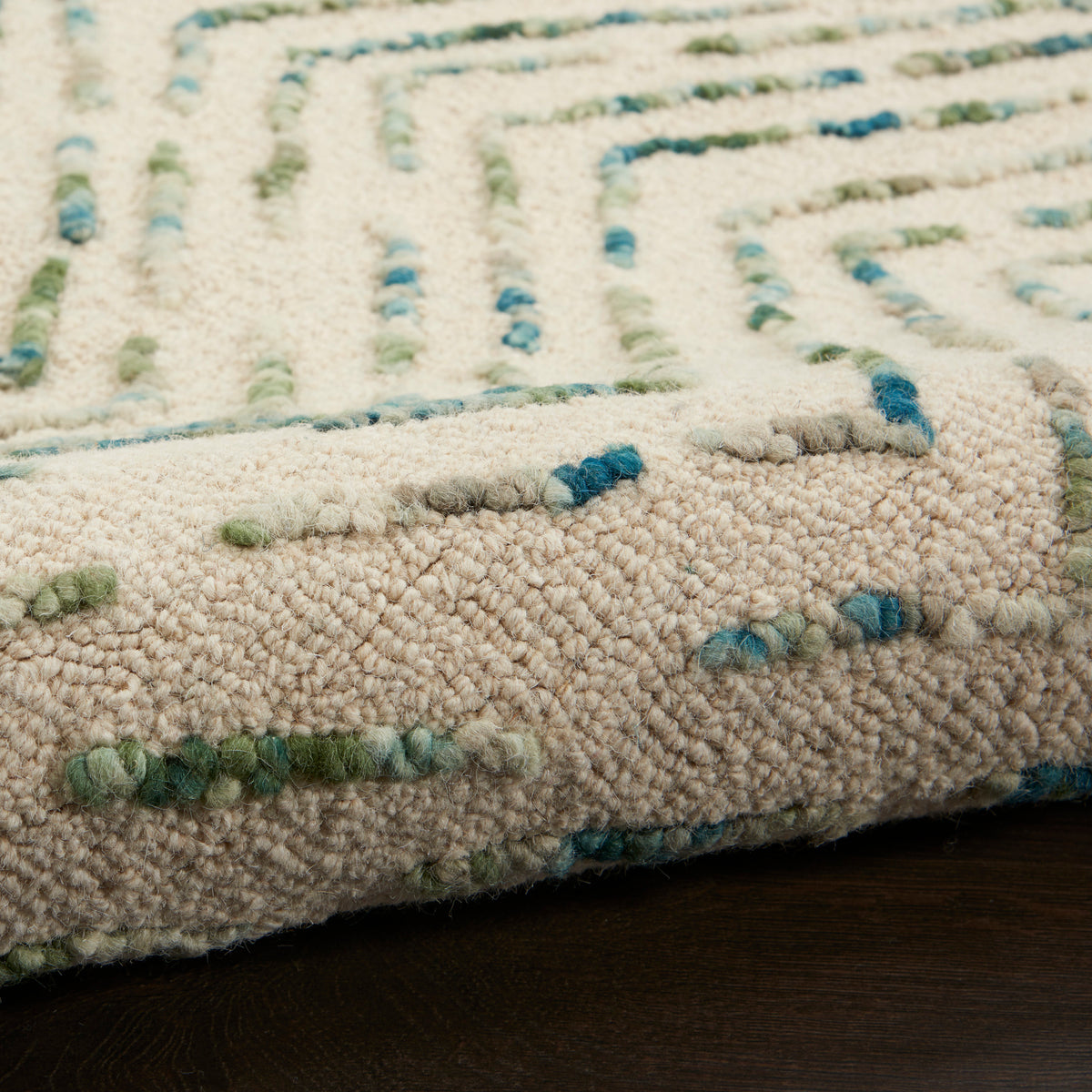 Colorado CLR02 Ivory Green Rug