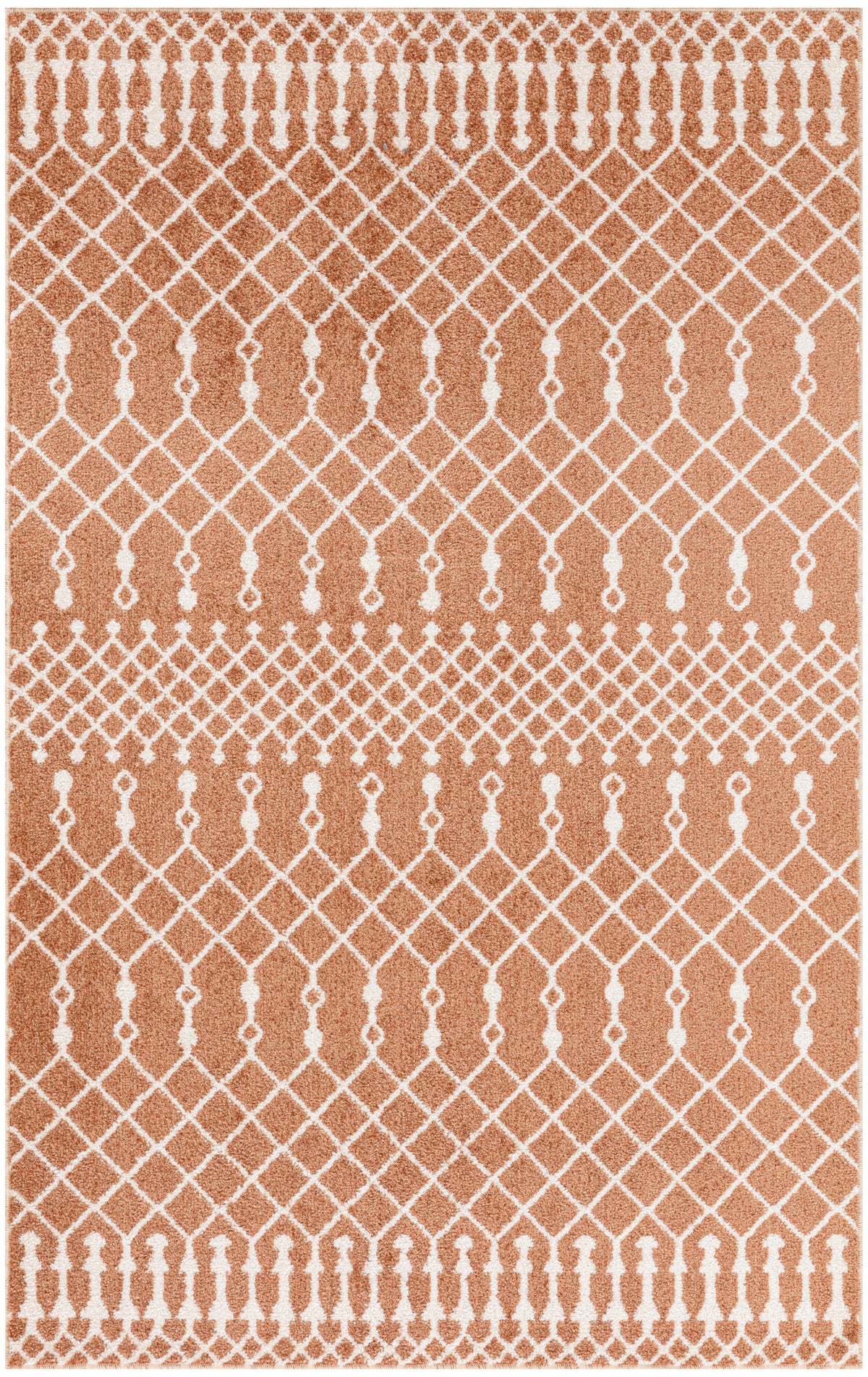 Astra Machine Washable ASW10 Copper Rug