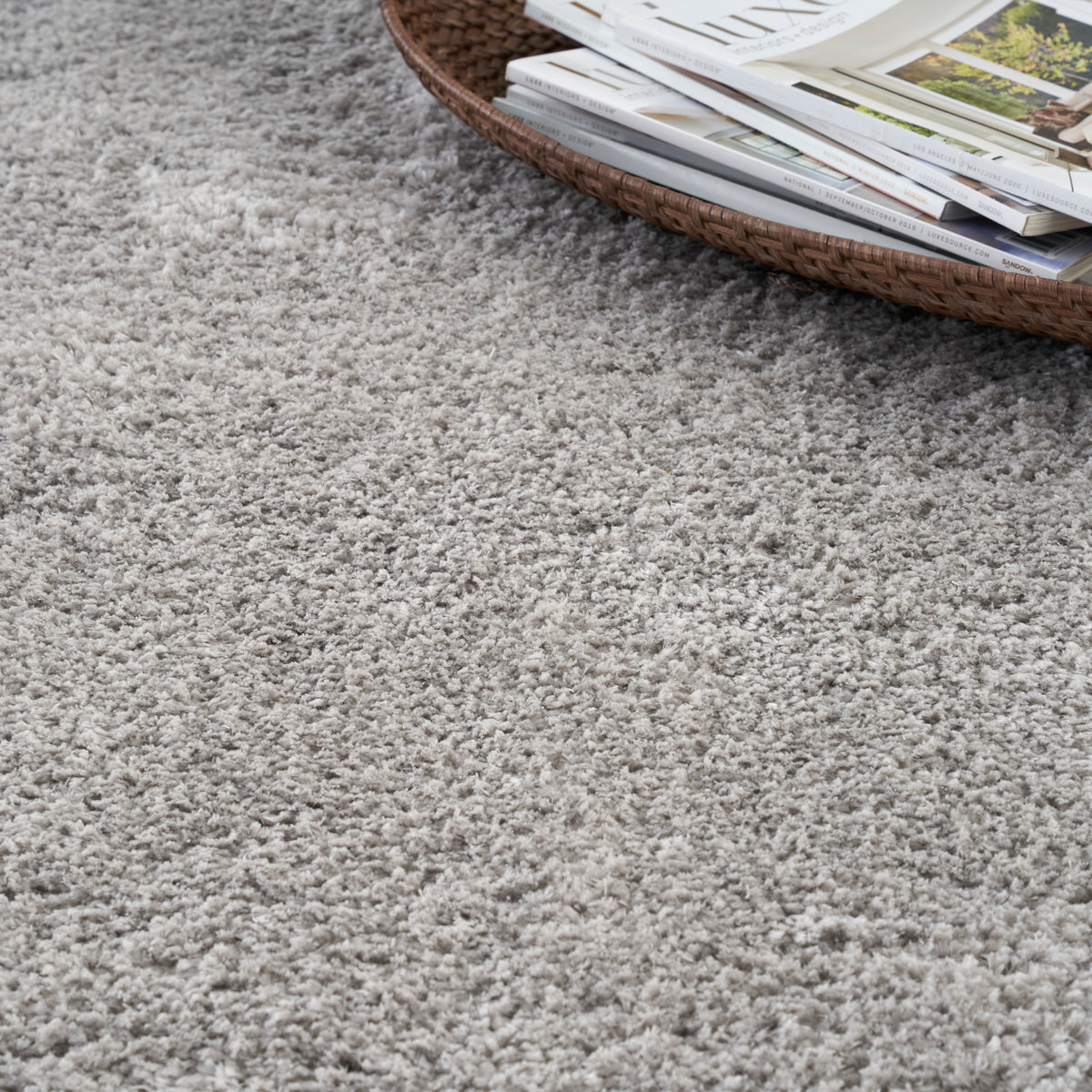Dreamy Shag DRS05 Silver Rug