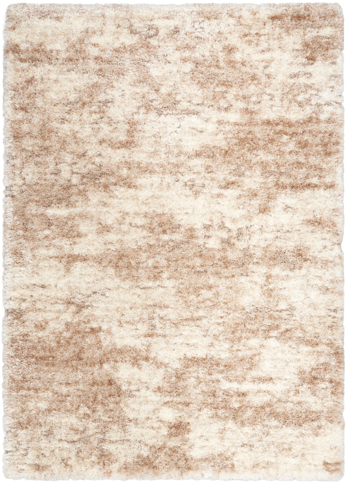 Dreamy Shag DRS10 Ivory Dark Beige Rug