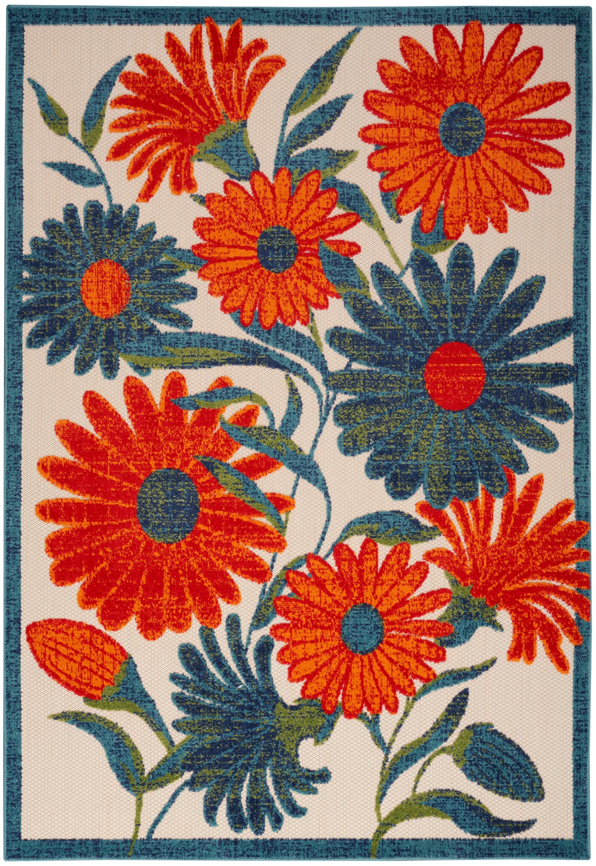 Aloha ALH33 Ivory Multicolor Rug