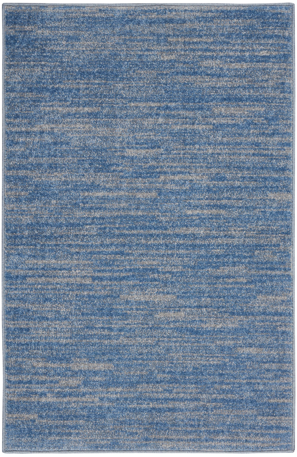 Nourison Essentials NRE01 Blue Grey Rug