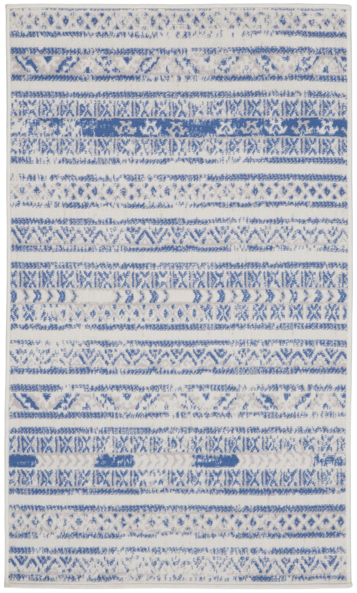 Whimsicle WHS16 Ivory Blue Rug