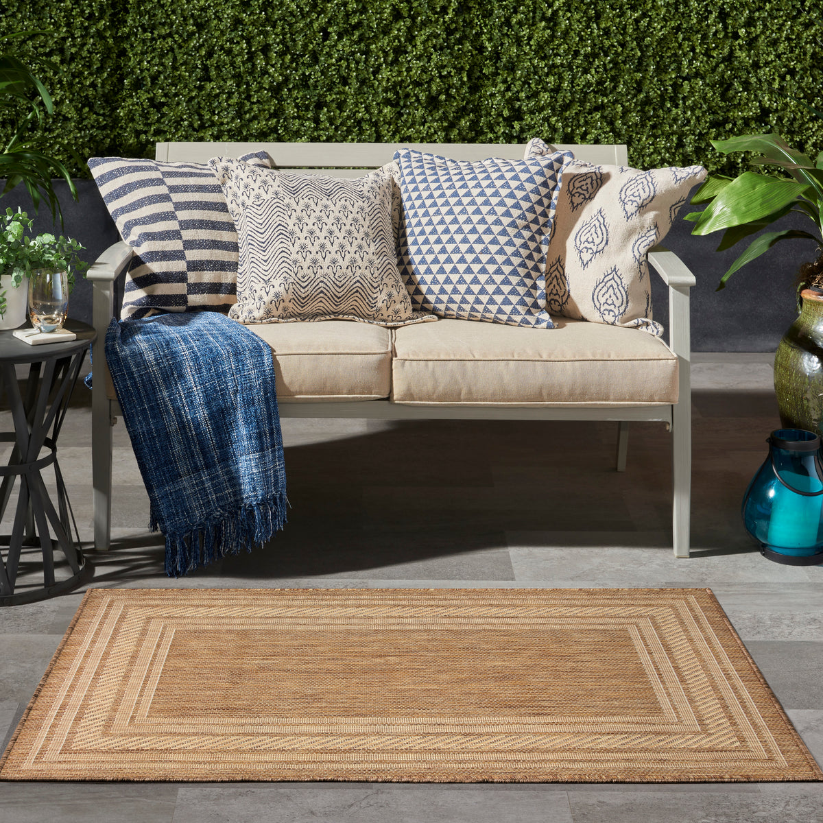 Horizon Indoor/Outdoor HOZ03 Natural Rug