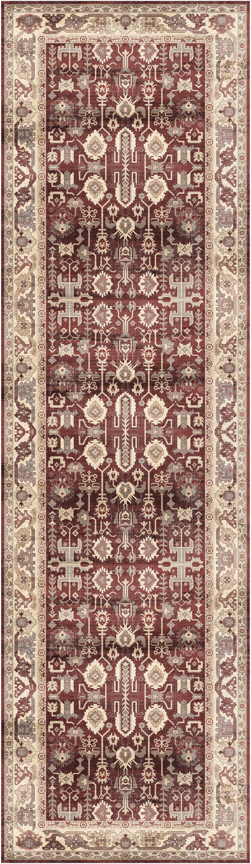 Vintage Home VNH02 Red Rug