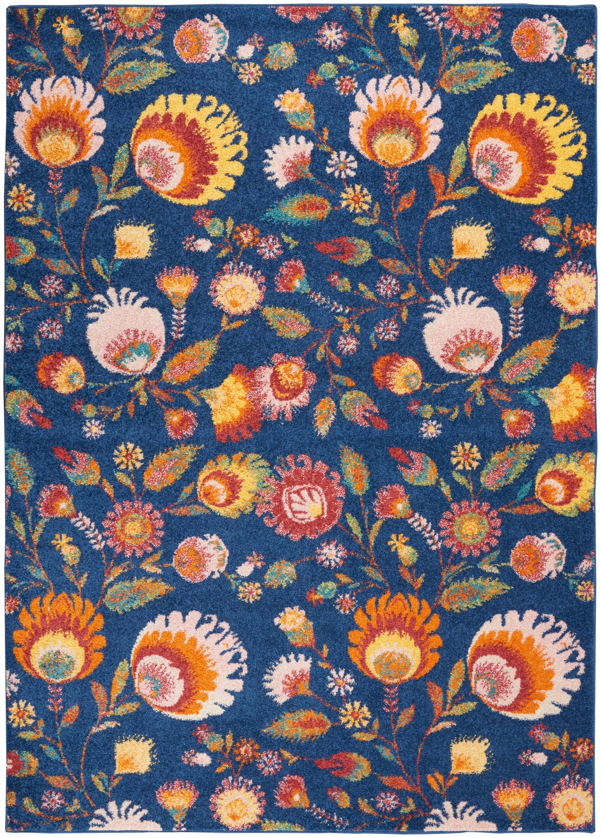Allur ALR08 Navy Multicolor Rug